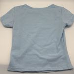 Princess Polly Lex Short Sleeve Top T-shirt in Sky Blue Size 4 Photo 4