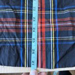 J.Crew Womens Top Size XS Holiday Plaid Long Sleeve Velvet Neck Blouse 1614 Photo 7