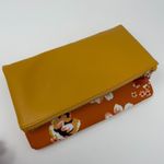 Rachel Pally NEW  Orange Reversible Floral Clutch Photo 7