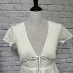 Lulus white party Dress Size XL Shower Wedding spring summer sundress Photo 1