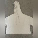 Wild Fable Quilted Pattern Crop Hoodie Sweat Shirt Photo 4