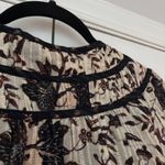 Ulla Johnson  Kirana Blouse Plumeria Floral Print‎ Top Size 4 Statement Sleeves Photo 14