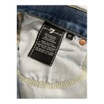 7 For All Mankind Josefina Skinny Boyfriend Blue Jeans 27 Photo 4