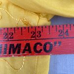 Laffaire Vintage Yellow Funky Seashell Embellished Button Up T-shirt Photo 9