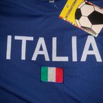 Italy Soccer Jersey Blue Size XXL Photo 2