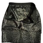 Ann Taylor  Knee-High Jaguar Print Fitted Skirt Photo 5