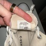 Converse  Cream High-Top Sneakers Photo 3