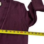 Betsey's Boutique Shop Plum Knit Cardigan Women Sweater Size Small 61 Photo 4