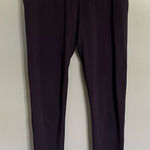 Queenieke Women’s ‎ Purple Gray Leggings Size Small With Pockets Photo 0