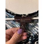 Dana Buchman  Print Faux Wrap Dress Women’s Size 1X Photo 5