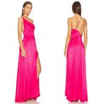 Elliatt Belmont Satin Gown Maxi Dress Fuchsia XS Gala Barbie Wedding Formal Photo 1