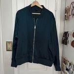 Universal Standard  satin bomber jacket Photo 2