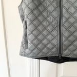 Pikeur Silver Grey Quilted Equestrian Preppy Riding Full Zip Vest Women 10 Photo 2