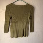 Requirements Sweater Vintage Y2k Small Ribbed Knit Long Sleeve Babydoll Pockets Photo 6