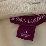 Jessica London Winter White Wool Coat 14 Photo 2