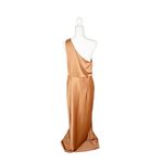 BHLDN NWT Anthropologie Dylan Cocktail Bridesmaid Dress Sedona One Shoulder Maxi Photo 3