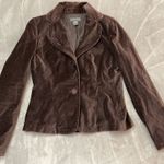 Banana Republic 💙 BROWN VELOUR BLAZER, size 8 Photo 0