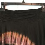 Tie dye asymmetrical festival skirt Brown Photo 8