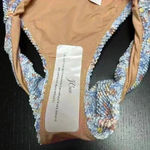 J.Crew  Small Scrunchie High-Cut Bikini Bottom Afternoon Floral Size 3X NWT Photo 3