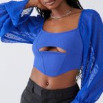 Urban Outfitters  Puff Sleeve Blouse Photo 1