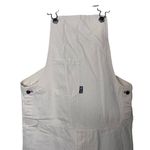 Tilit NYC Canvas Work Overalls in oatmeal cream and green sz S Photo 1