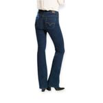 Levi's 512 Perfectly Slimming Boot Cut Women’s Jeans Dark Washed Size 10 Photo 1