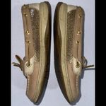 Sperry Top Sider Quiet Leather Metallic Classic Boat Shoes 5 Photo 9