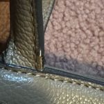 Karl Lagerfeld GUC  Murl Mushroom Light Brown Tan LH8BR549 Handbag Photo 13