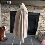 BKE  Beige Ribbed Knit Top Photo 5