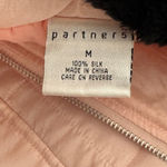 Partners Pink 100% Silk Quilted Jacket Women's M Size M Photo 7