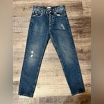 ANINE BING  Peyton High Rise Jeans in Navy Photo 2