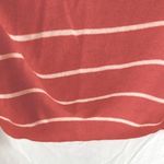 Philosophy : Coral/Cream Stripped Sweater- Cashmere- S Photo 7