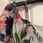 Parker  Floral Pink Off Shoulder Cold Shoulder L Photo 3