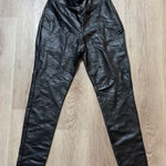 Leith  Faux‎ Leather Pants 24x26 XS Photo 0