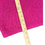 Chico's  2 Crochet Open Knit Sweater Top Textured Size M Bengali Pink Tessa Photo 8