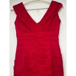 Tadashi  Petite Collections Red Formal Dress 4P Photo 2