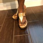 Guess  tan cork logo wedges Photo 1