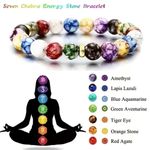 7 Chakra Bracelet Yoga Balance Photo 3