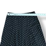 Nasty Gal Black White Polka Dot Midi Skirt Size M nwot Vintage Style Flowy Photo 2