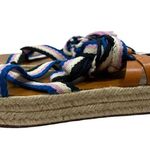Isabel Marant Woven Wrap Strap Espadrille Sandals size 8 Photo 6