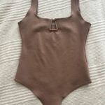 Abercrombie & Fitch Abercrombie Brown Bodysuit Photo 0