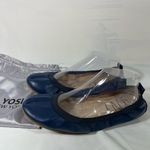 YOSI NEW YORK FOLDABLE BALLET FLATS TRAVEL WOMEN NAVY BLUE SZ 10 NEW Photo 3