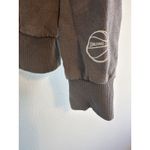 ZARA  Spalding Sweatshirt Women's M Gray Knitted Cotton Long‎ Sleeve Pullover Photo 2