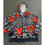 Women's Onque Casuals Hoodie M Red Blue size M Red Size M Photo 3