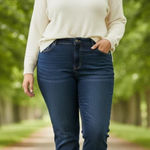 Maurice's M Jeans By  Nwot Jeans High Rise Curvy Size 24W Petite Photo 0