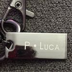 NWT P Luca Milano Geometric Design Pink Black Crossbody Purse Bag Photo 4