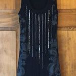 Decree  Black Stud Tank Top Medium Photo 0