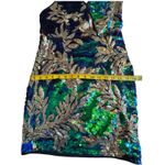 NWT Love and Other Things Multicolor Sequin Dress Photo 6