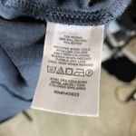 BeachLunchLounge Lou & Grey Womens Dark Gray Seamed Sandwashed V-Neck Midi Dress Size Medium Photo 6