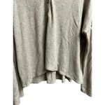 Pink Lily Beige Oversized Pullover Top Medium Photo 4